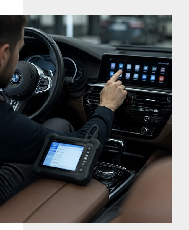 Установка приложений и мультимедиа сервисов BMW в Набережных Челнах