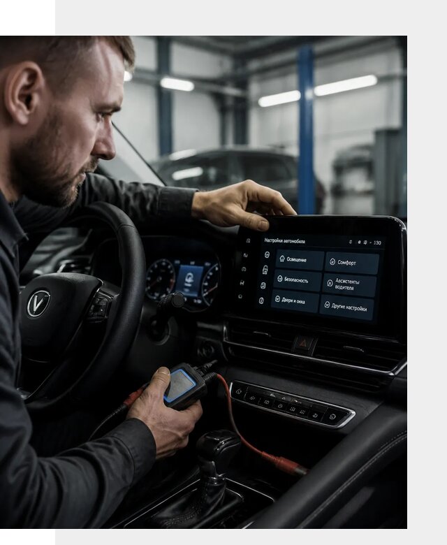 Русификация Changan CS55 и мультимедиа под ключ в Набережных Челнах