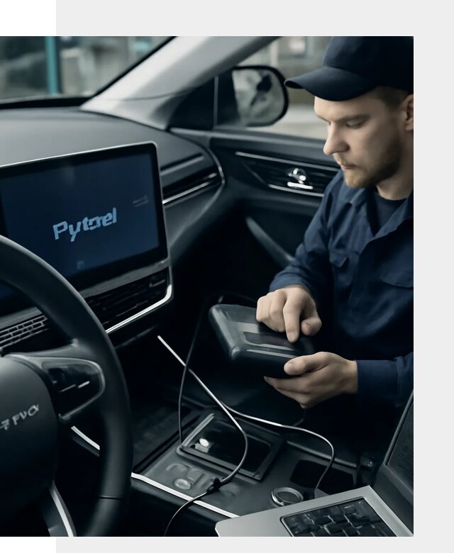 Русификация автомобилей Jetour с адаптацией меню в Набережных Челнах