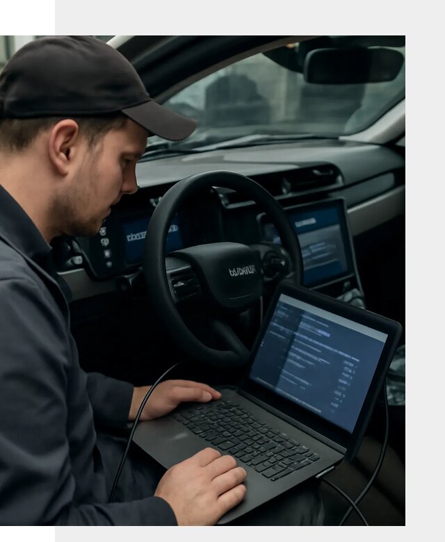 Профессиональная русификация автомобилей Lynk Co в Набережных Челнах