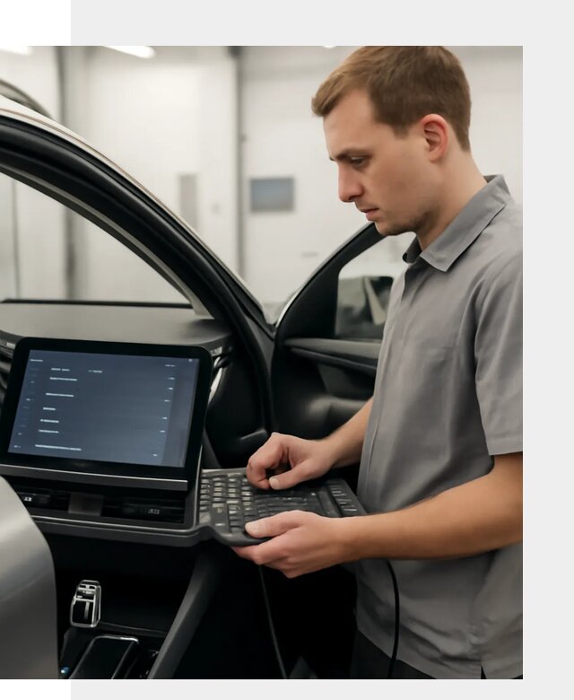 Русификация мультимедиа автомобилей Lynk Co в Набережных Челнах